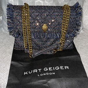 Tweed large Kensington  fabric Kurt Geiger London